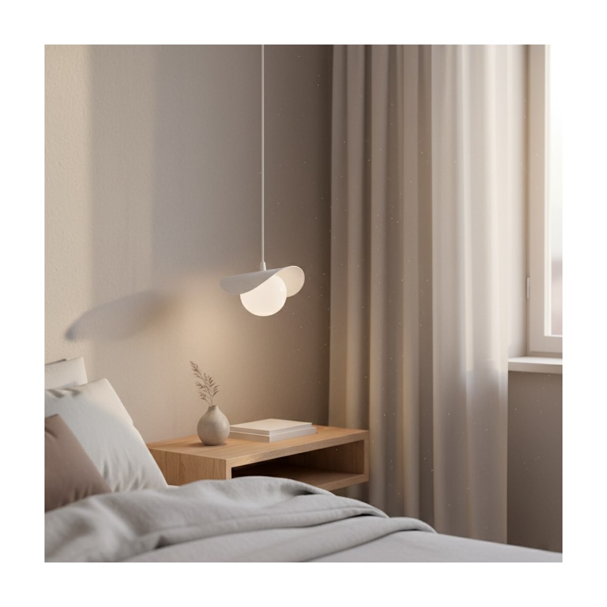 Emibig RITUAL 1 WHITE EM1584/1 kolor czarny z kategorii lampy wiszące