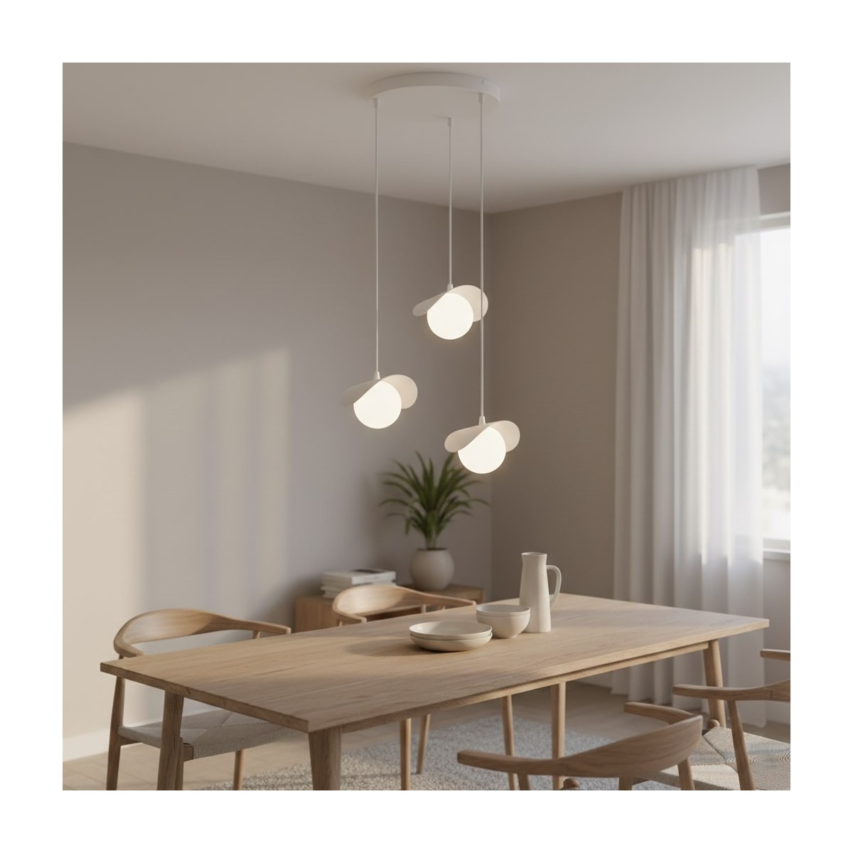 Emibig RITUAL 3 PREM WHITE EM1584/3PREM kolor czarny z kategorii lampy wiszące