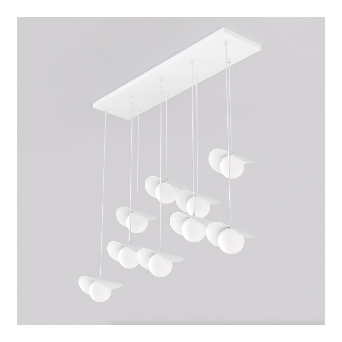 Emibig RITUAL 9 WHITE EM1584/9 kolor czarny z kategorii lampy wiszące