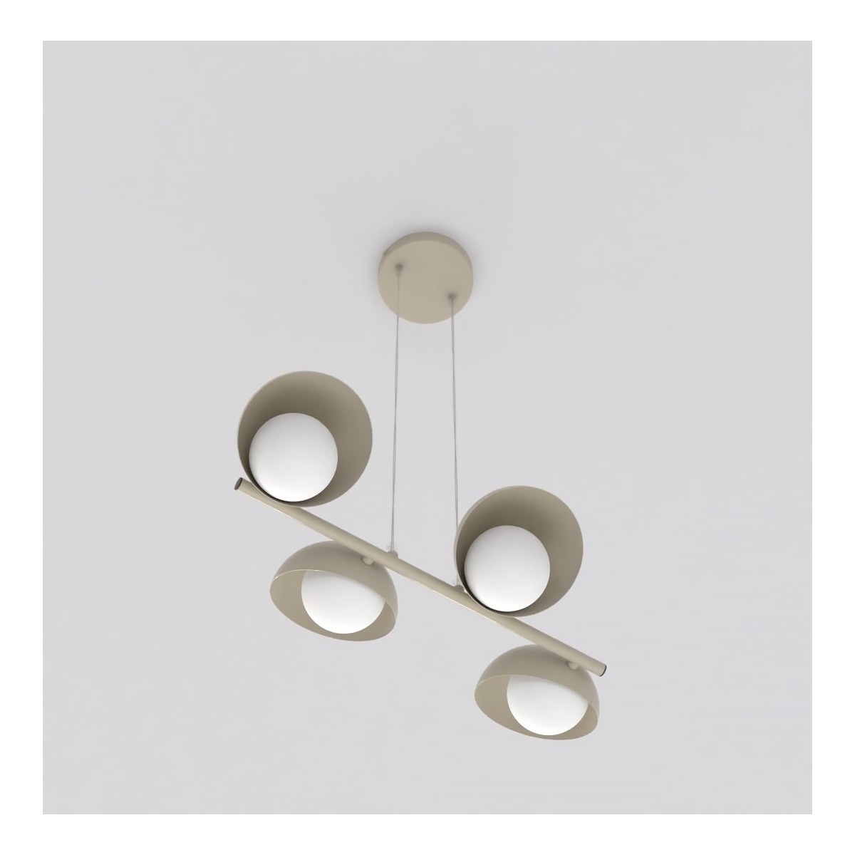 Emibig BOOM 4 MOKKA EM1590/4 kolor mocha z kategorii lampy wiszące