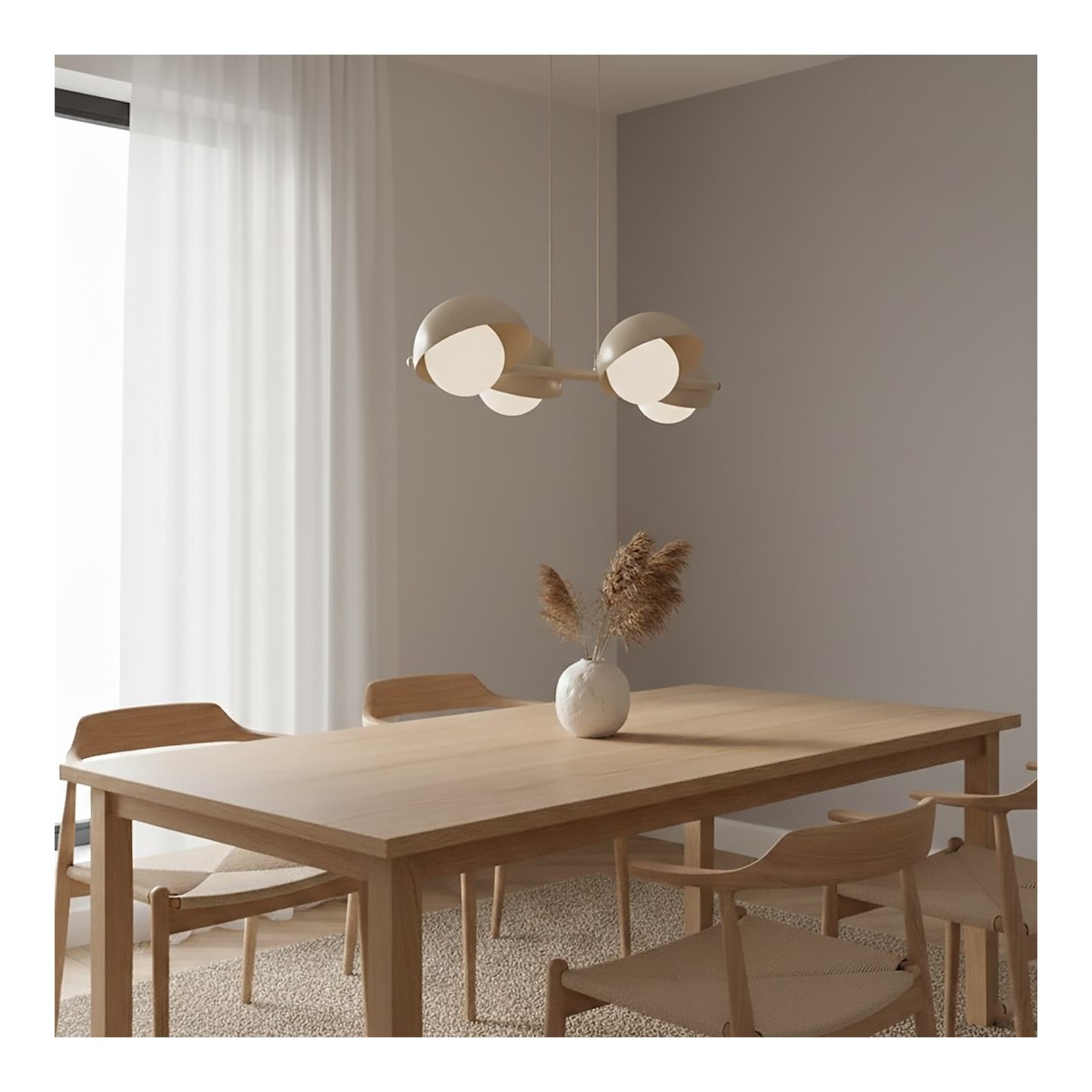 Emibig BOOM 4 MOKKA EM1590/4 kolor mocha z kategorii lampy wiszące