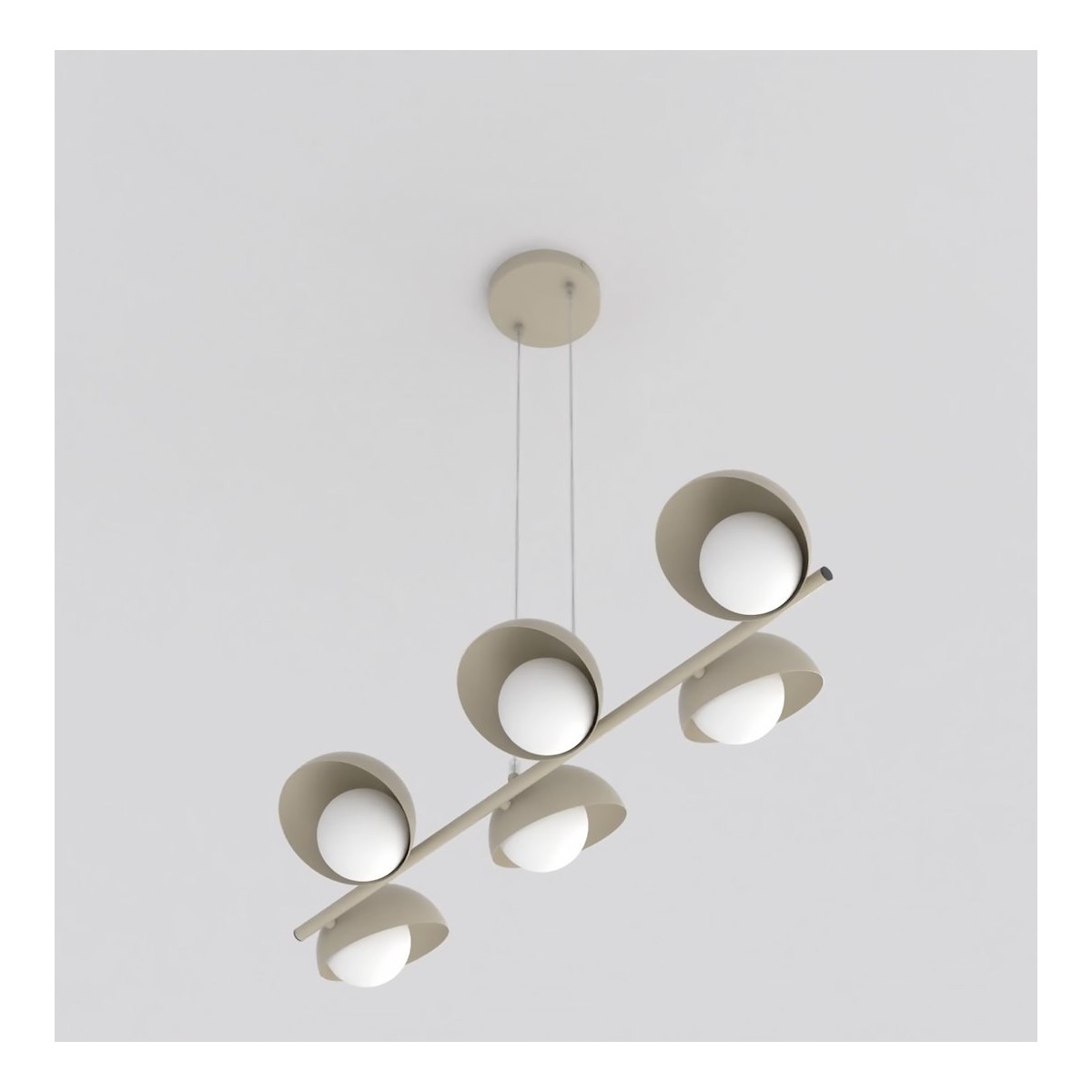 Emibig BOOM 6 MOKKA EM1590/6 kolor mocha z kategorii lampy wiszące