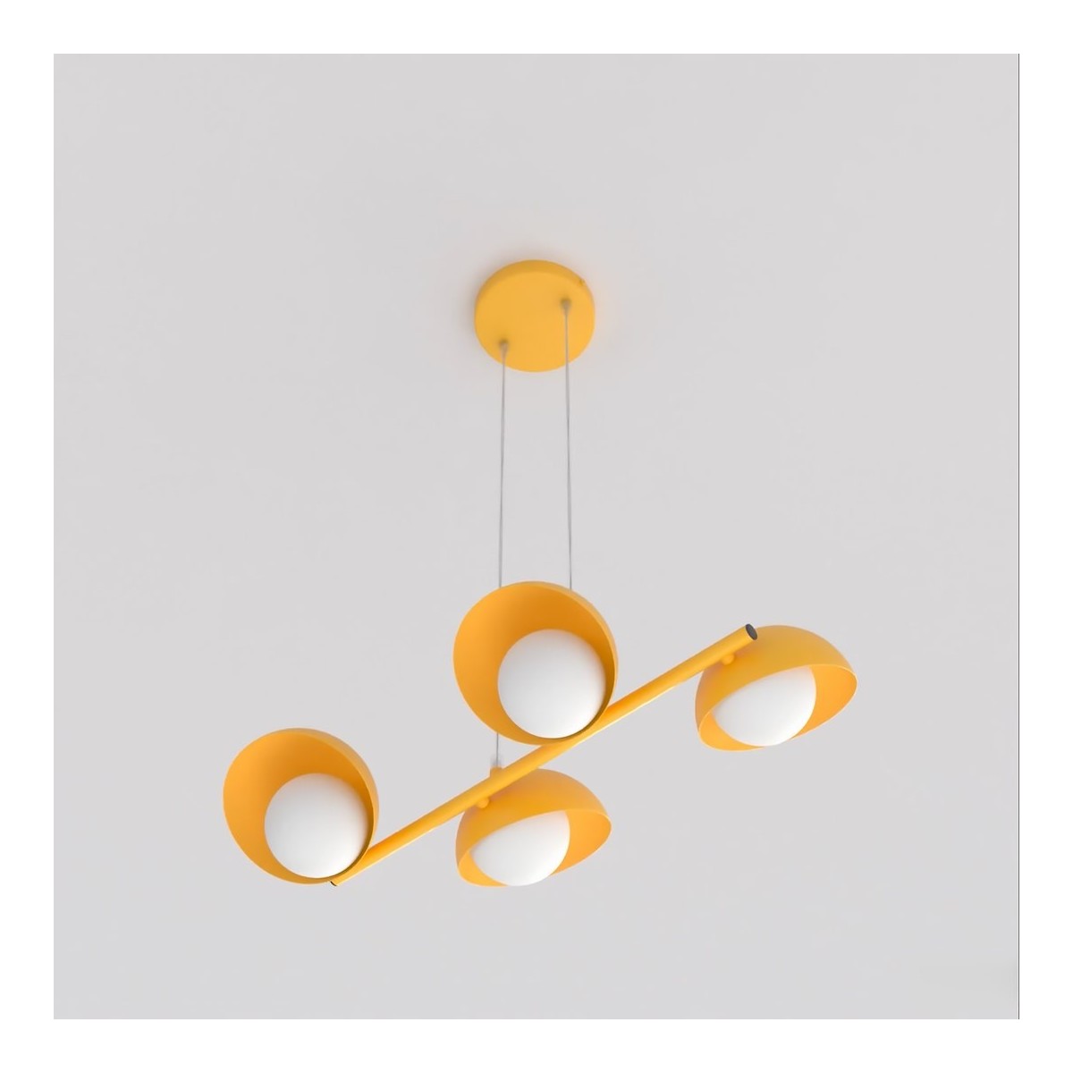 Emibig BOOM 4 ORANGE EM1591/4 kolor pomarańczowy z kategorii lampy wiszące