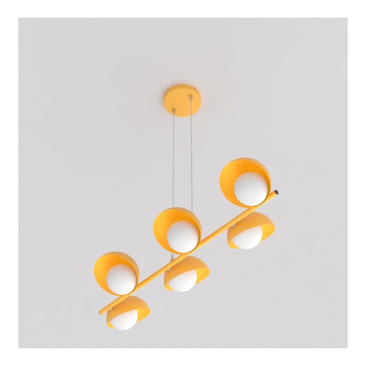 Emibig BOOM 6 ORANGE EM1591/6 kolor pomarańczowy z kategorii lampy wiszące