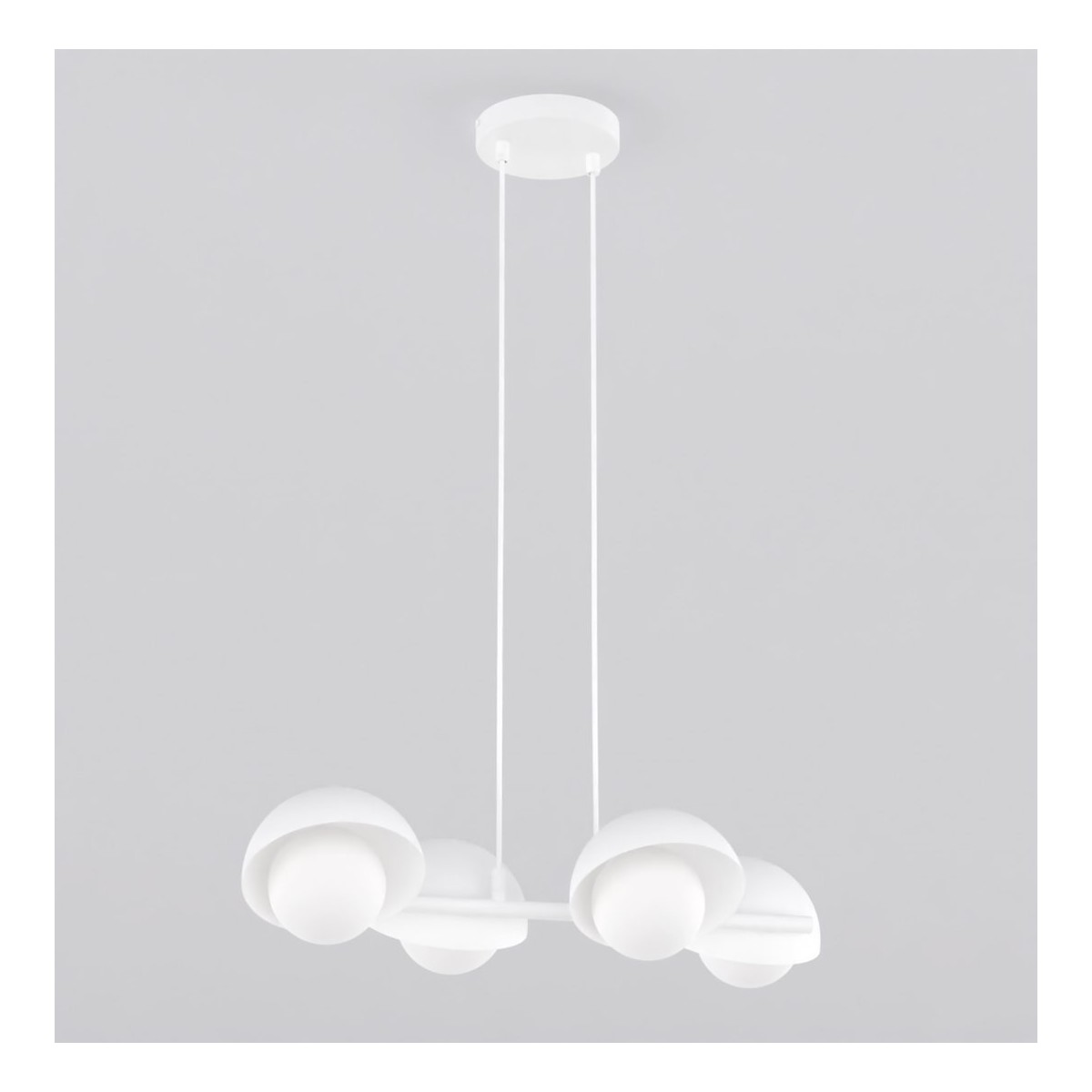 Emibig BOOM 4 WHITE EM1592/4 kolor biały z kategorii lampy wiszące