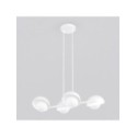 Emibig BOOM 4 WHITE EM1592/4 kolor biały z kategorii lampy wiszące