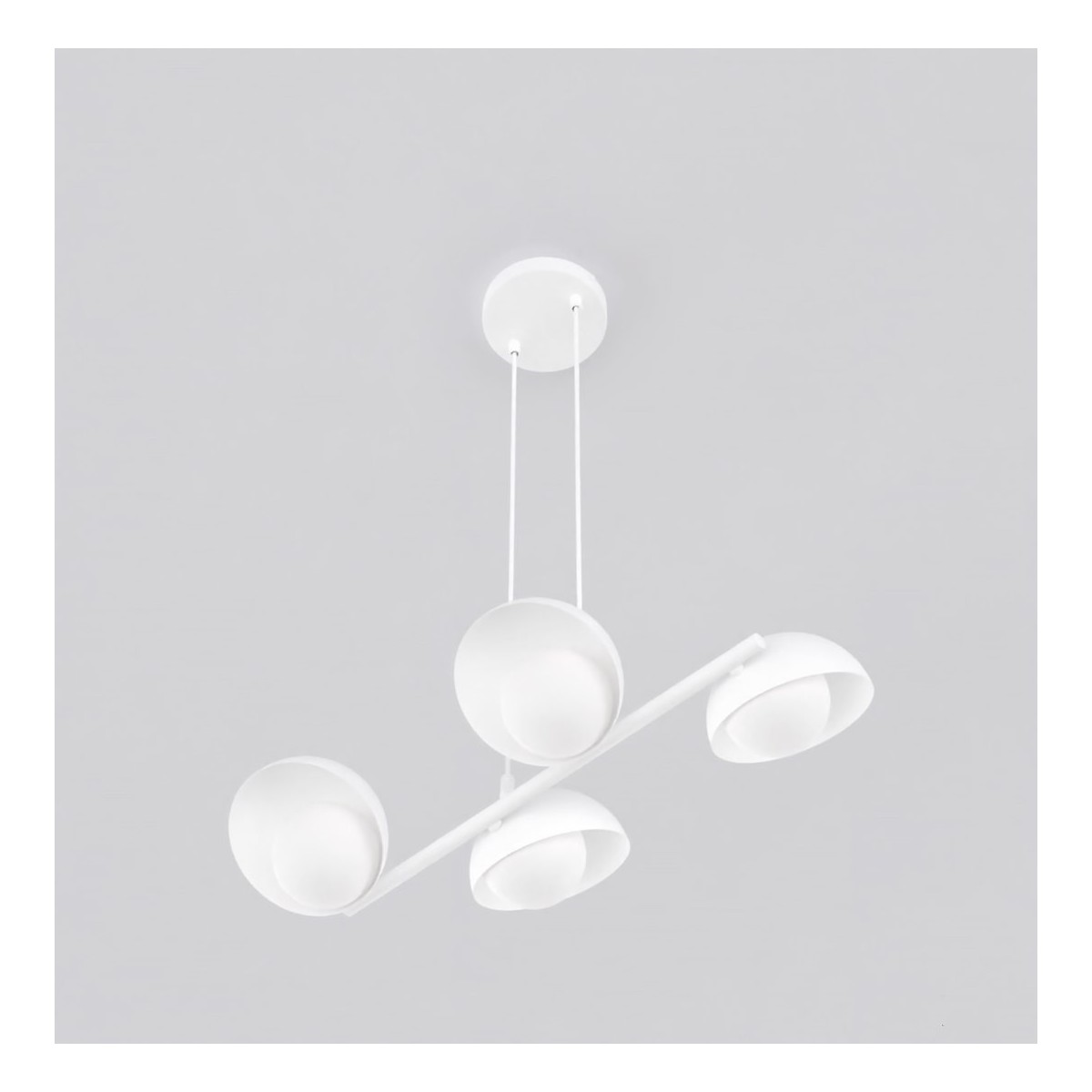 Emibig BOOM 4 WHITE EM1592/4 kolor biały z kategorii lampy wiszące