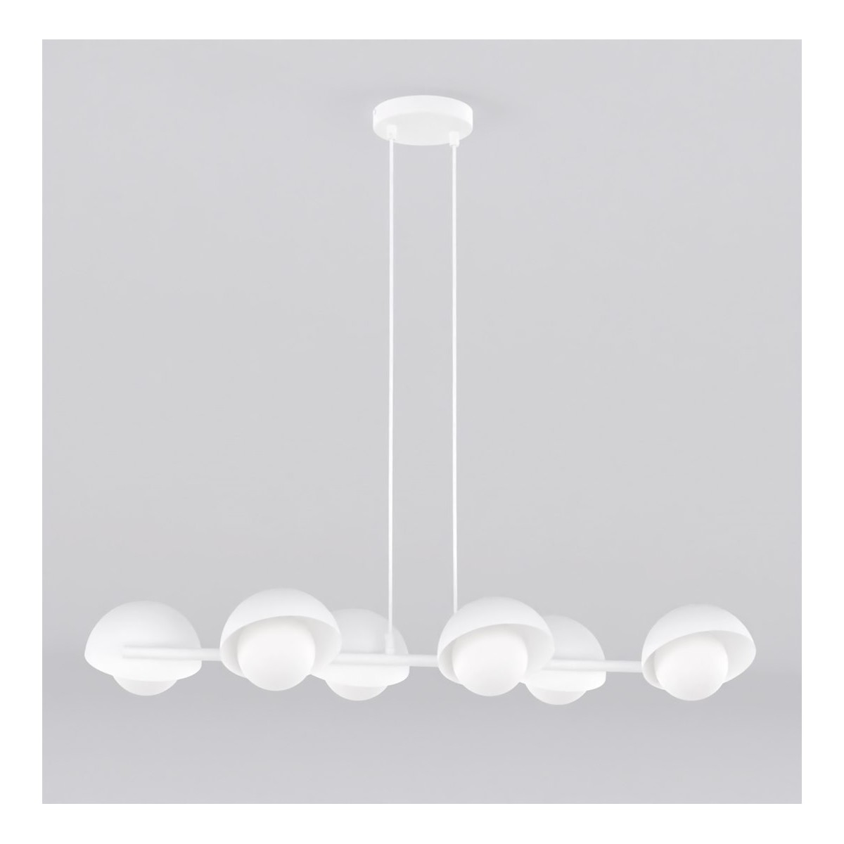 Emibig BOOM 6 WHITE EM1592/6 kolor biały z kategorii lampy wiszące