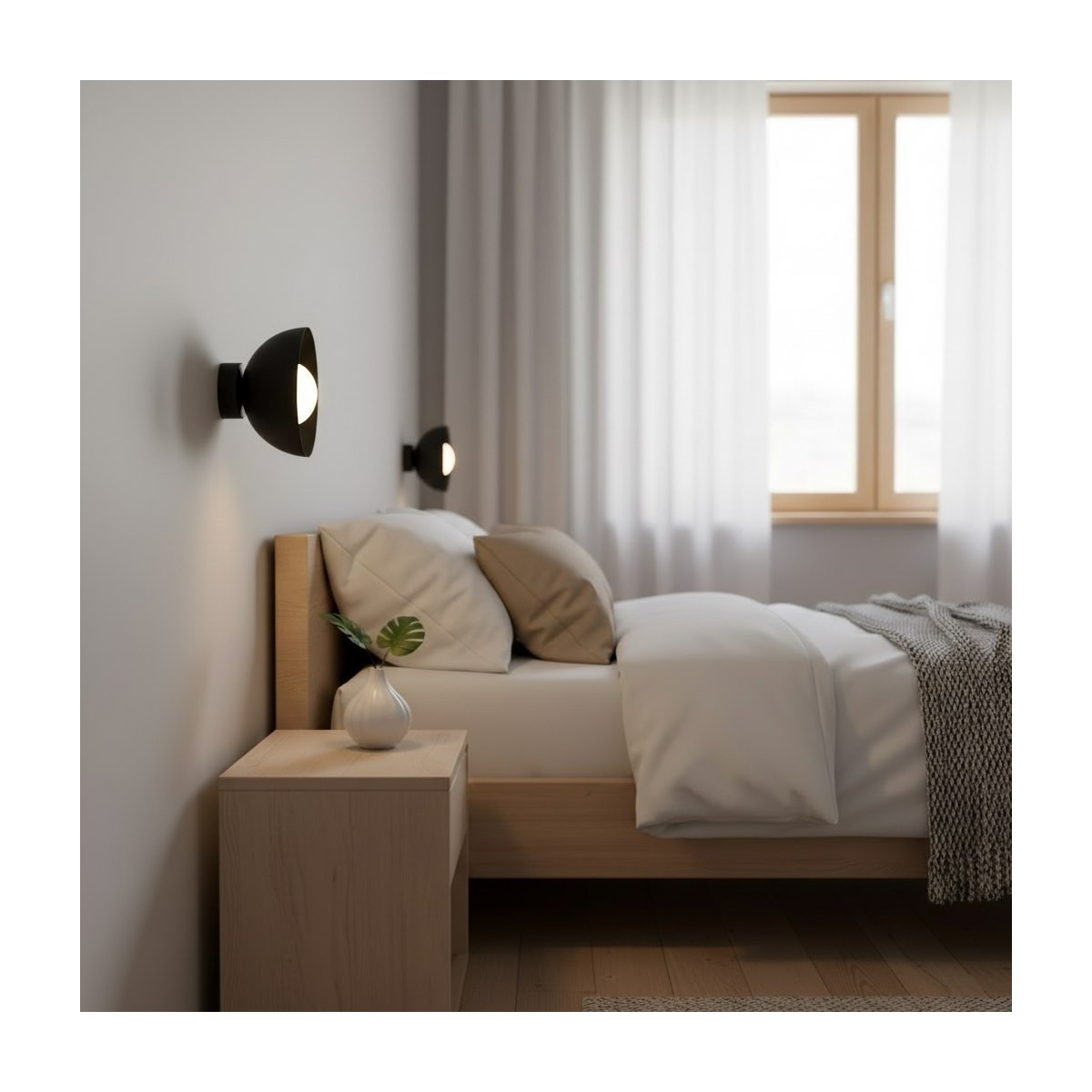 Emibig BIBI K1 BLACK EM1544/K1 kolor czarny z kategorii kinkiety