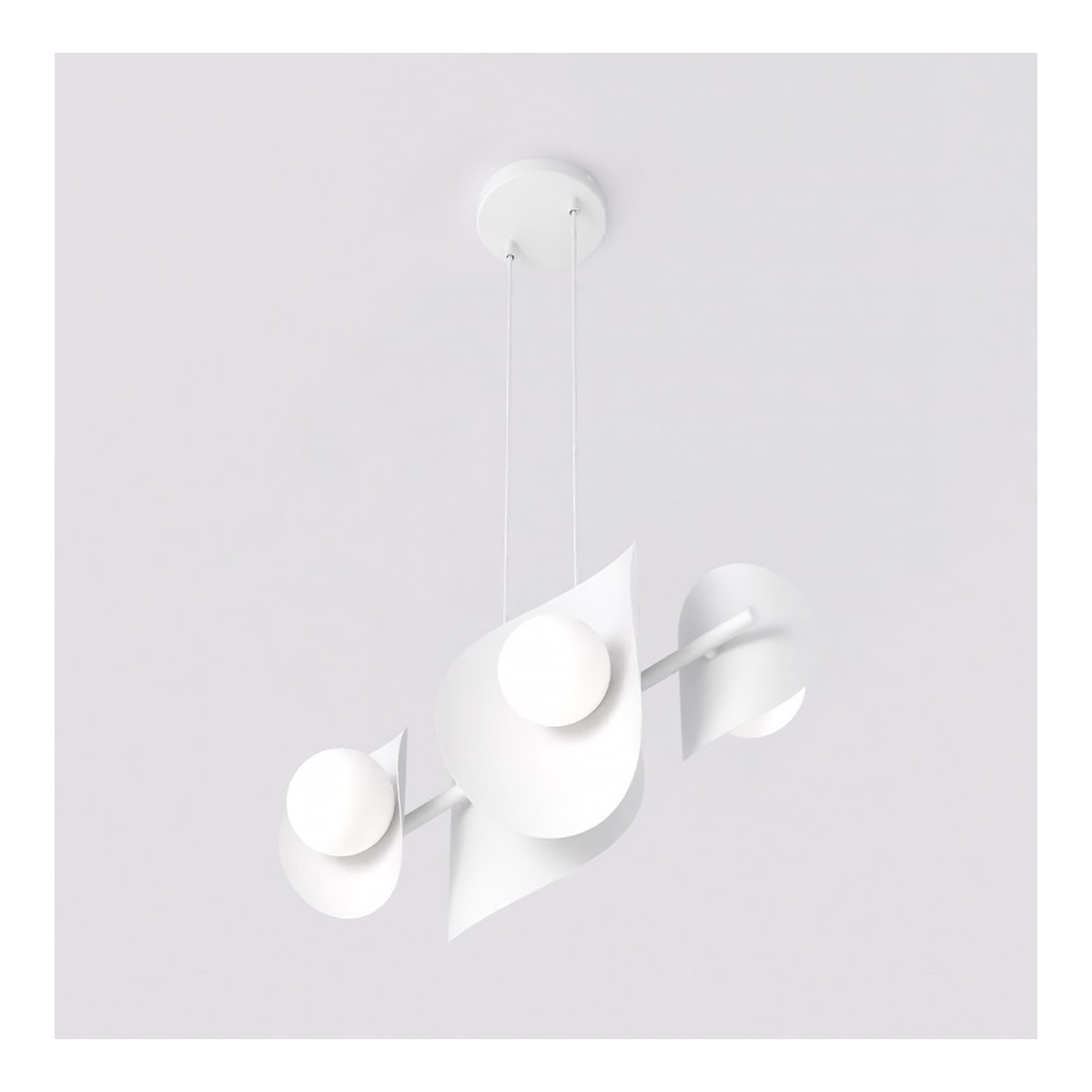 Emibig ELEMENTI 4 WHITE EM1492/4 kolor biały z kategorii lampy wiszące