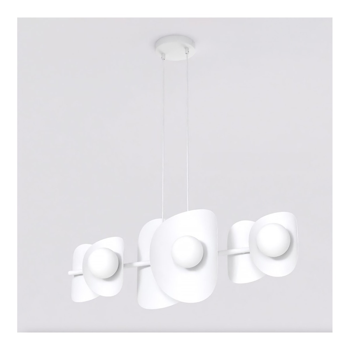 Emibig ELEMENTI 6 WHITE EM1492/6 kolor biały z kategorii lampy wiszące