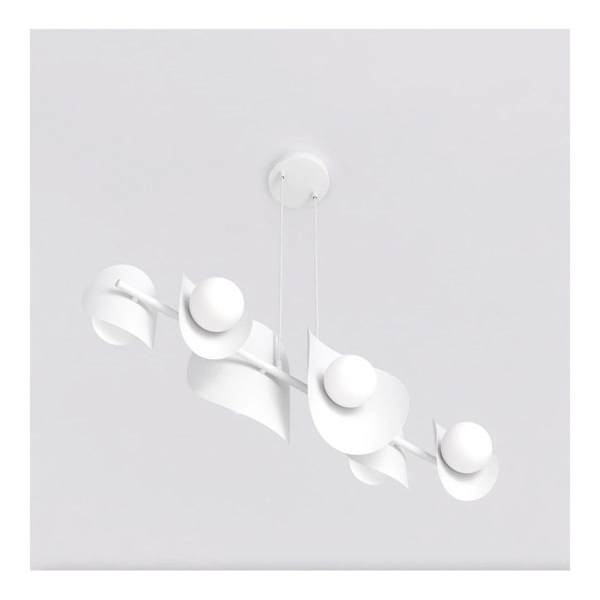 Emibig ELEMENTI 6 WHITE EM1492/6 kolor biały z kategorii lampy wiszące