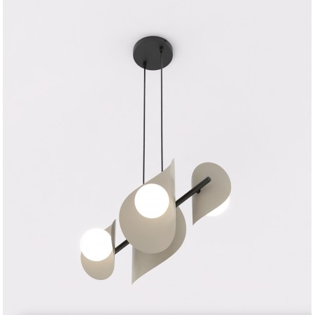 Emibig ELEMENTI 4 BL MOKKA EM1493/4 kolor mocha z kategorii lampy wiszące