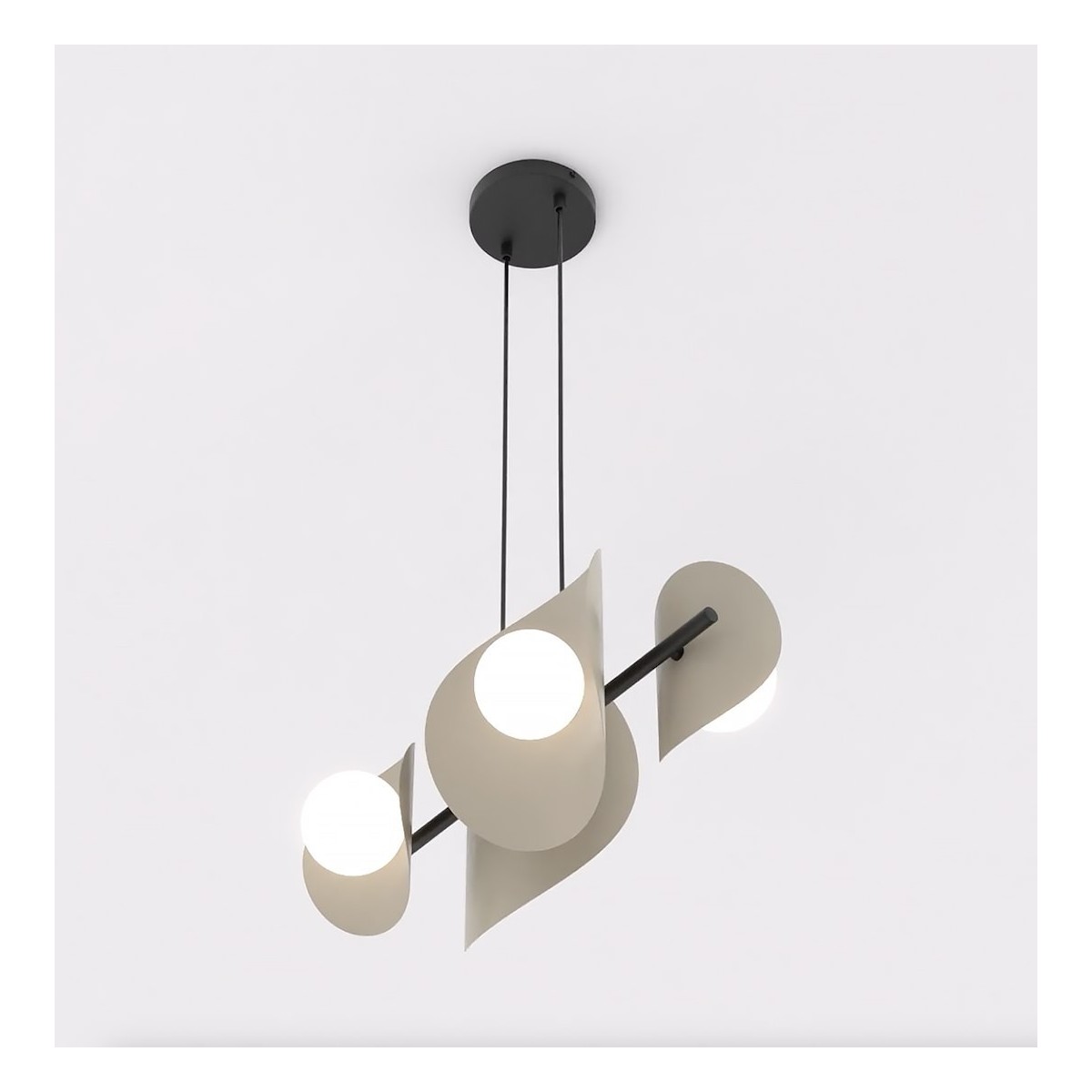 Emibig ELEMENTI 4 BL MOKKA EM1493/4 kolor mocha z kategorii lampy wiszące