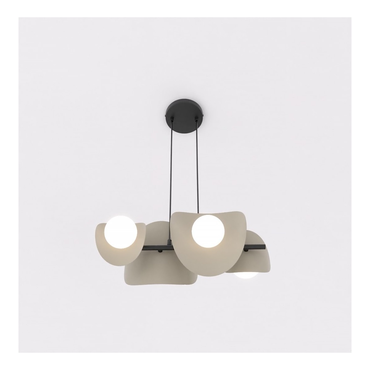 Emibig ELEMENTI 4 BL MOKKA EM1493/4 kolor mocha z kategorii lampy wiszące