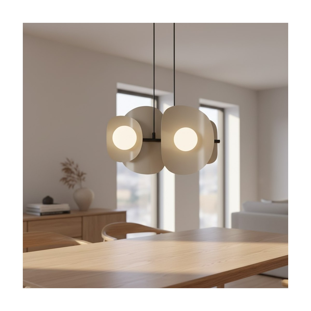 Emibig ELEMENTI 4 BL MOKKA EM1493/4 kolor mocha z kategorii lampy wiszące