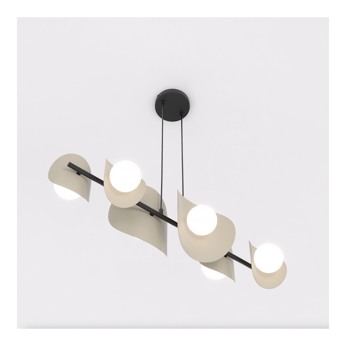 Emibig ELEMENTI 6 BL MOKKA EM1493/6 kolor mocha z kategorii lampy wiszące