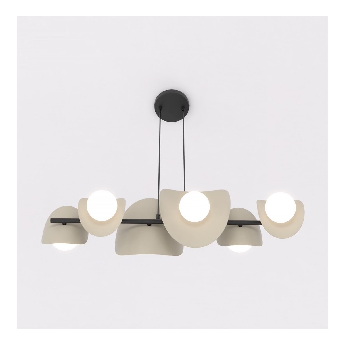 Emibig ELEMENTI 6 BL MOKKA EM1493/6 kolor mocha z kategorii lampy wiszące