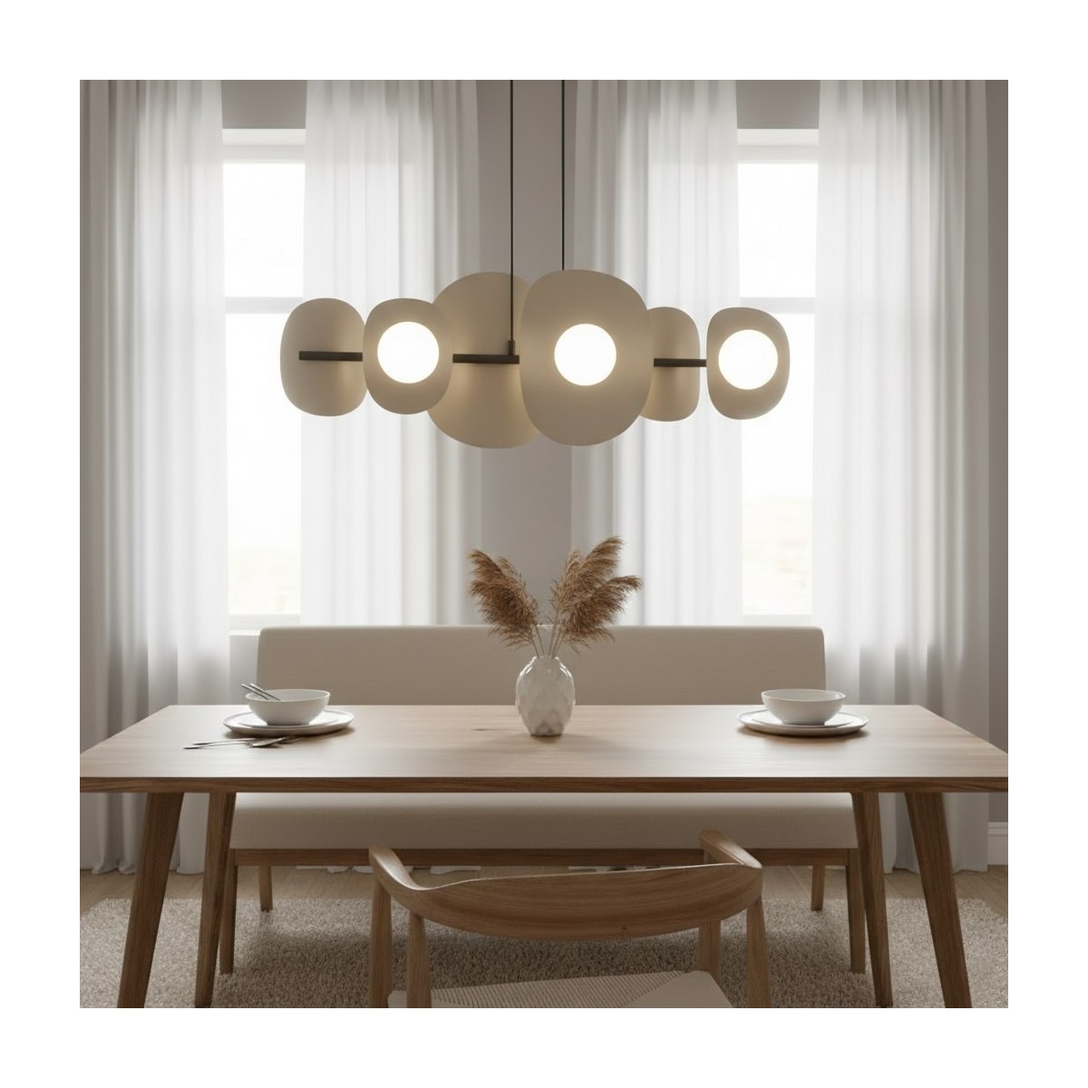 Emibig ELEMENTI 6 BL MOKKA EM1493/6 kolor mocha z kategorii lampy wiszące