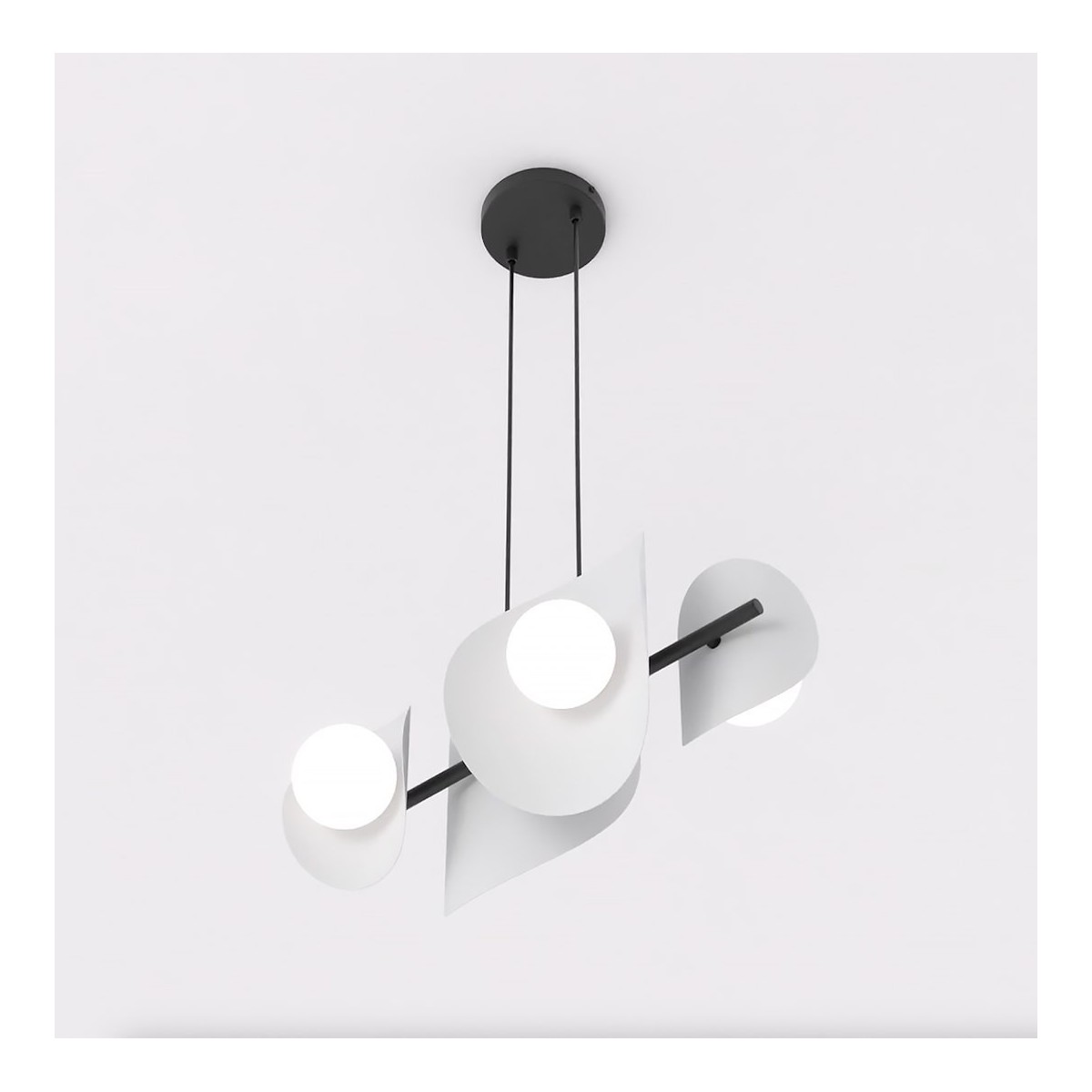 Emibig ELEMENTI 4 BL GRAY EM1494/4 kolor szary z kategorii lampy wiszące