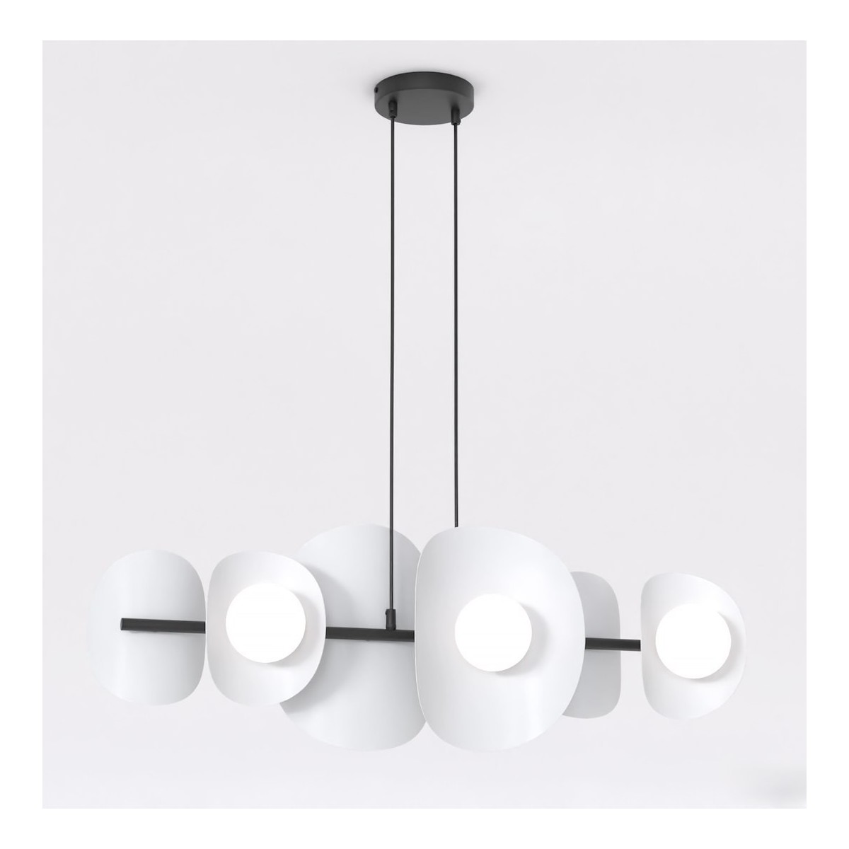 Emibig ELEMENTI 6 BL GRAY EM1494/6 kolor szary z kategorii lampy wiszące