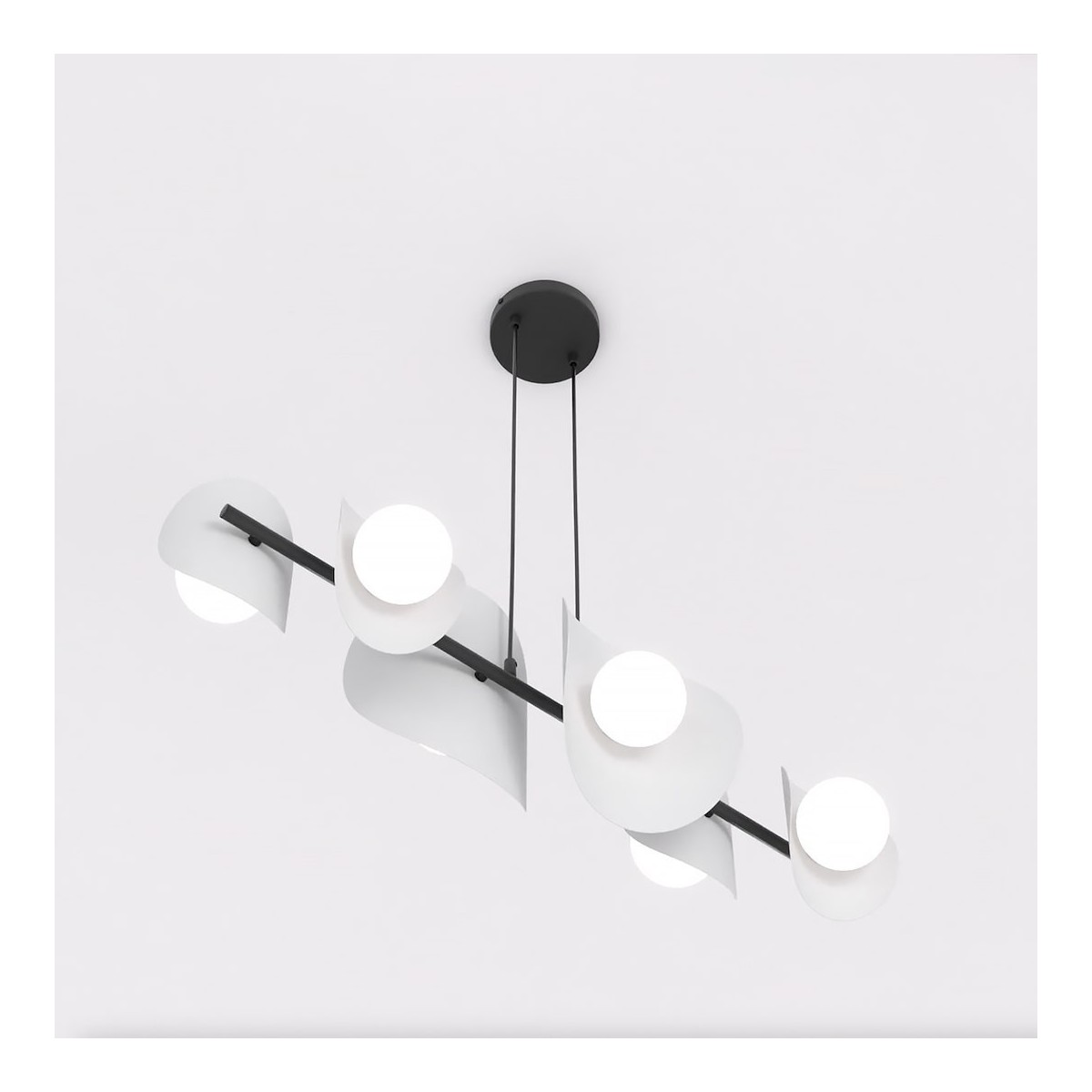 Emibig ELEMENTI 6 BL GRAY EM1494/6 kolor szary z kategorii lampy wiszące