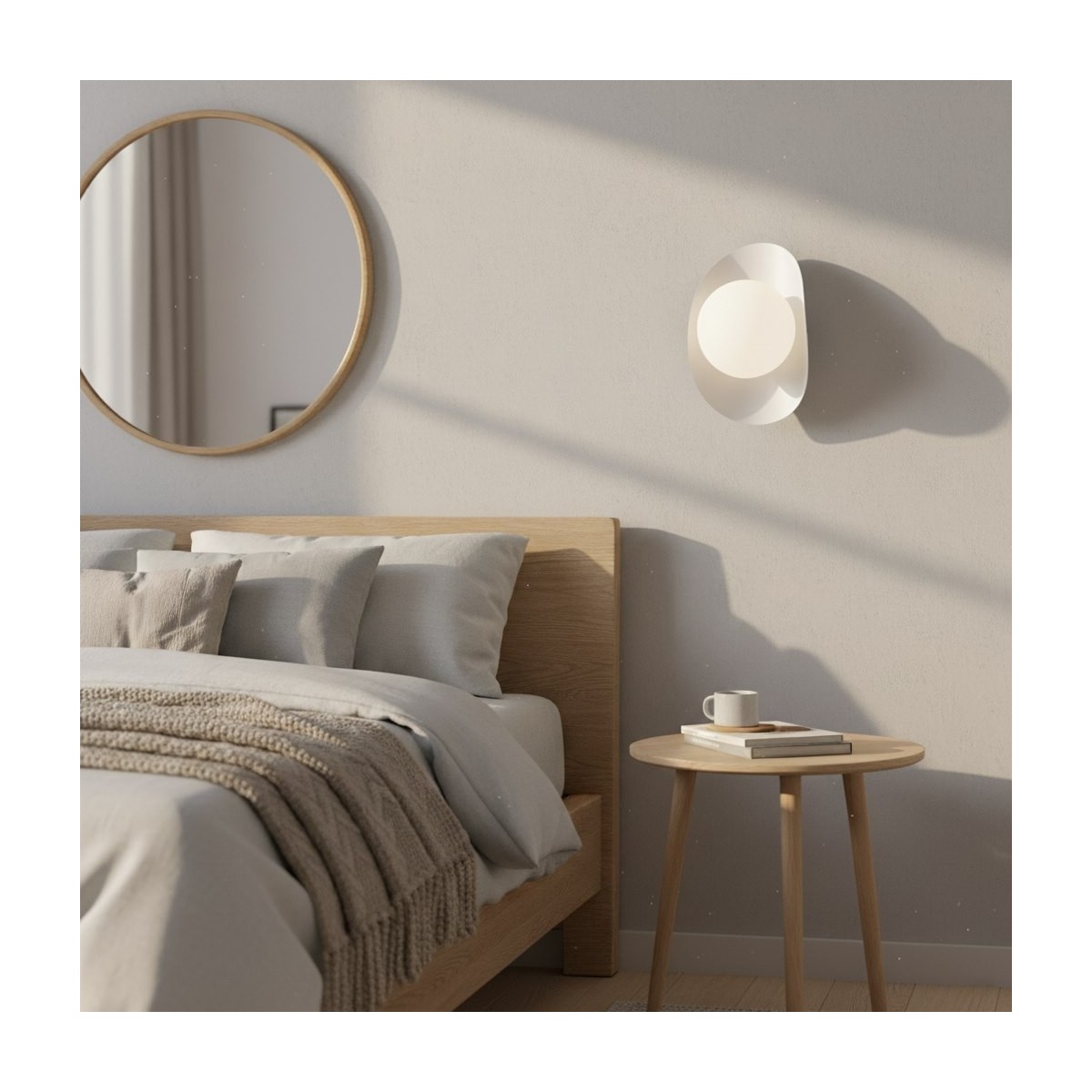 Emibig FIERO M K1 WHITE EM1586/K1 kolor biały z kategorii kinkiety