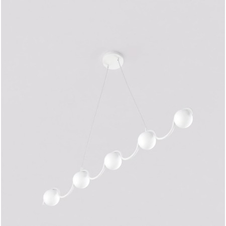 Emibig SINUS WH OPAL EM1583/5 kolor biały z kategorii lampy wiszące