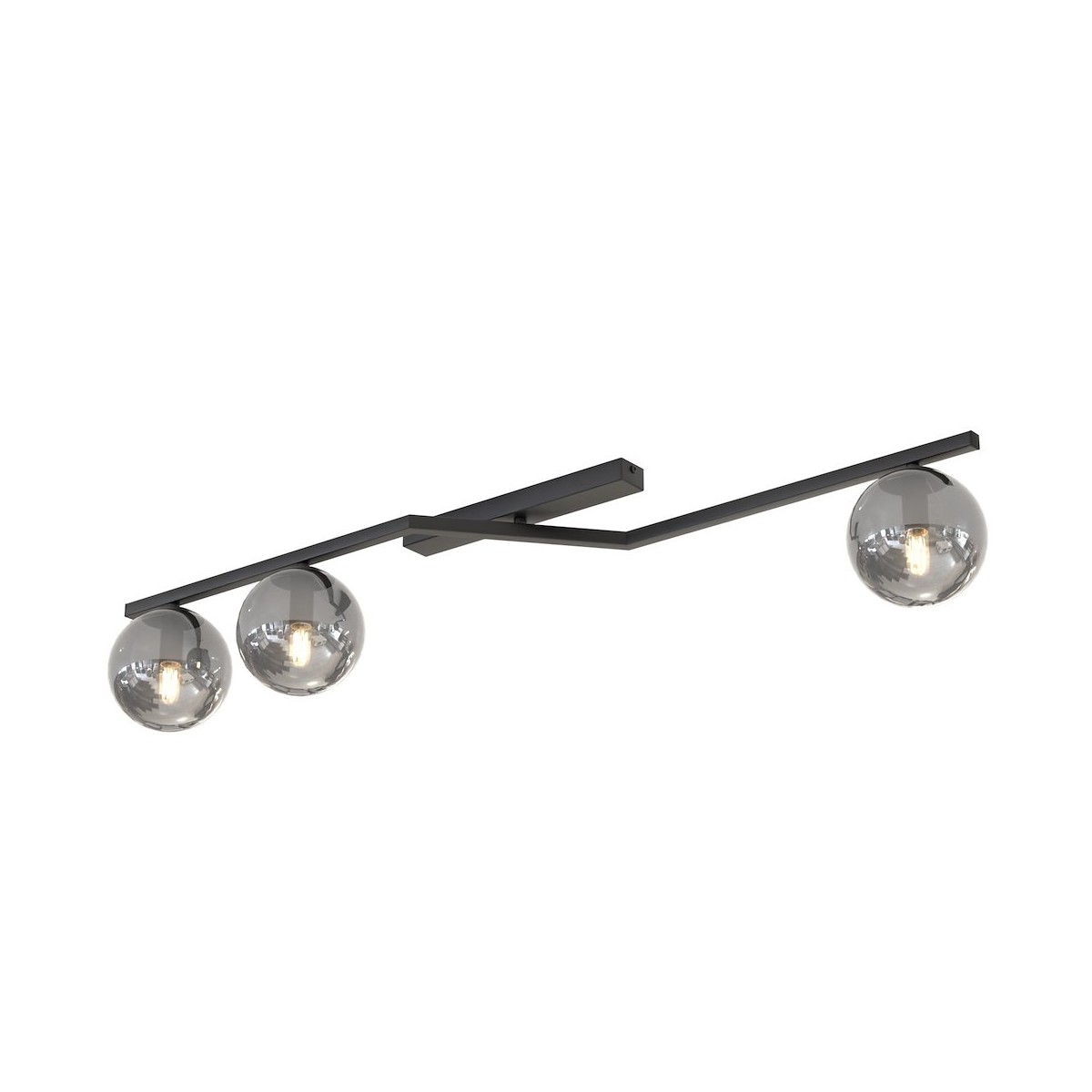 Emibig NATON 3 BL GRAFIT EM1509/3 kolor czarny z kategorii lampy sufitowe