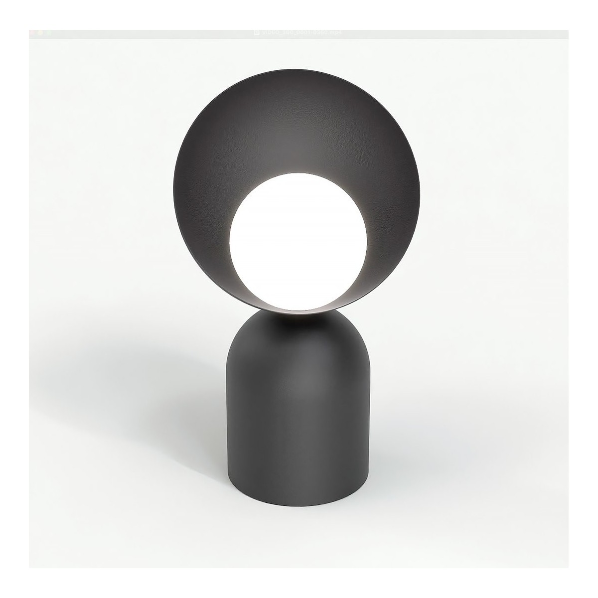 Emibig BOTO LN1 BLACK EM1510/LN1 kolor czarny z kategorii lampki biurkowe