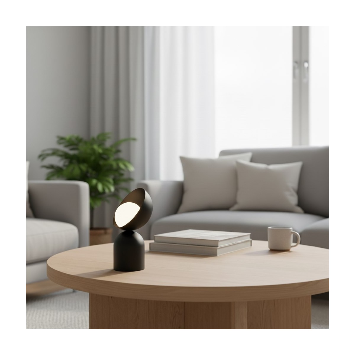 Emibig BOTO LN1 BLACK EM1510/LN1 kolor czarny z kategorii lampki biurkowe