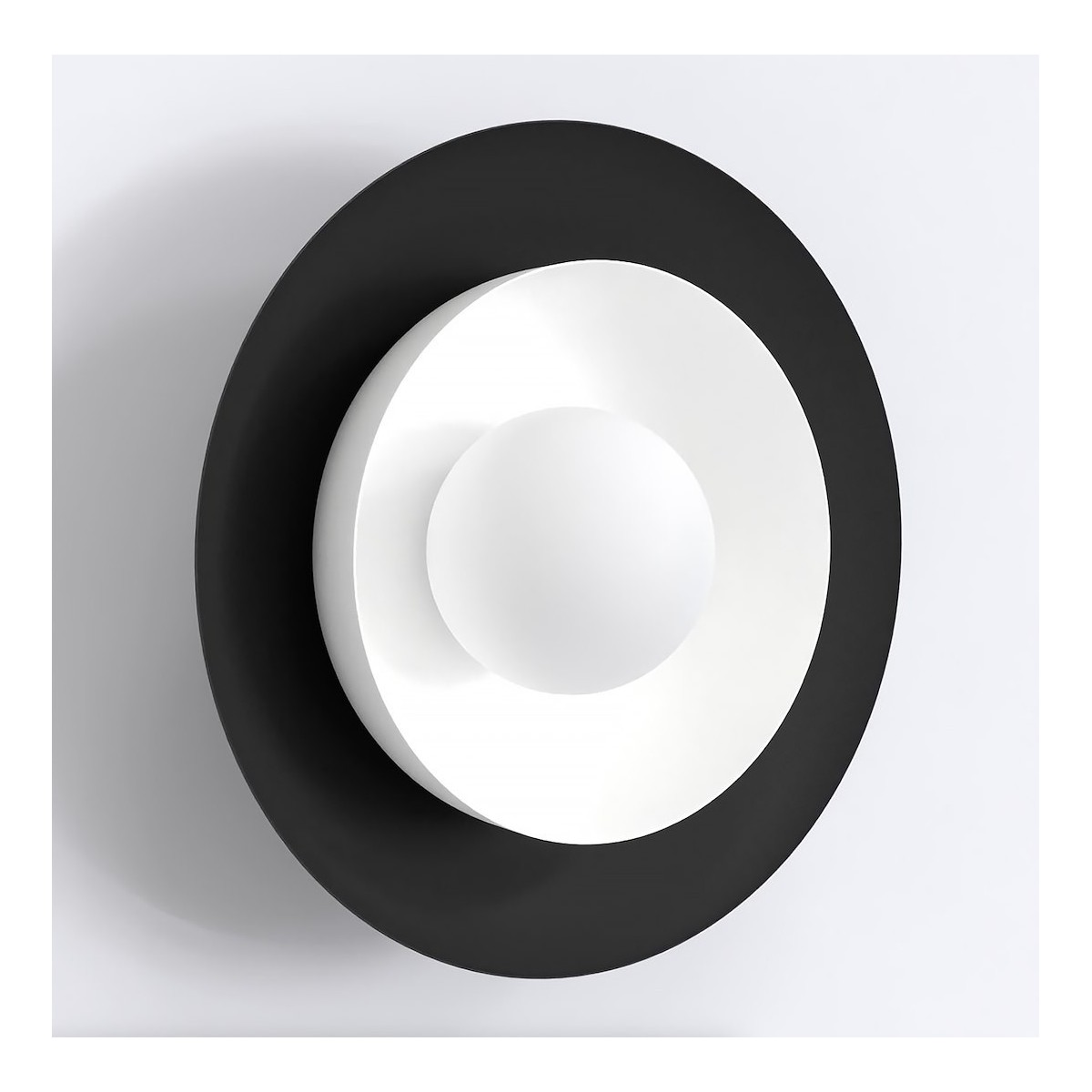 Emibig POPPI K1 BL WHITE EM1519/K1 kolor czarny z kategorii kinkiety