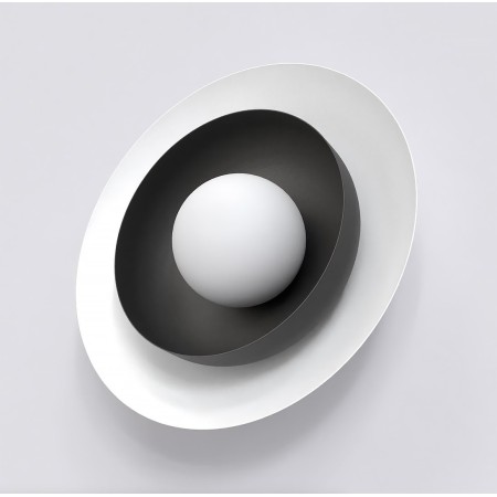 Emibig POPPI K1 WH BLACK EM1521/K1 kolor czarny z kategorii kinkiety