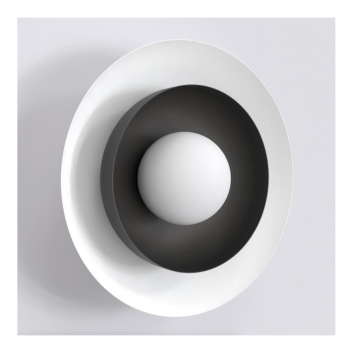 Emibig POPPI K1 WH BLACK EM1521/K1 kolor czarny z kategorii kinkiety