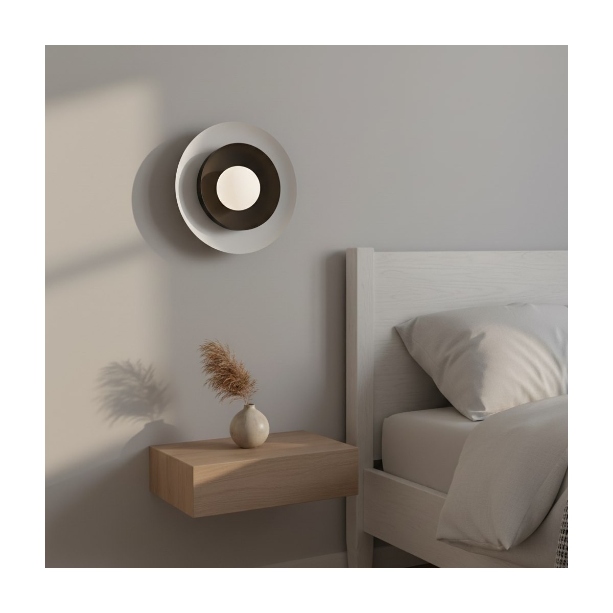 Emibig POPPI K1 WH BLACK EM1521/K1 kolor czarny z kategorii kinkiety