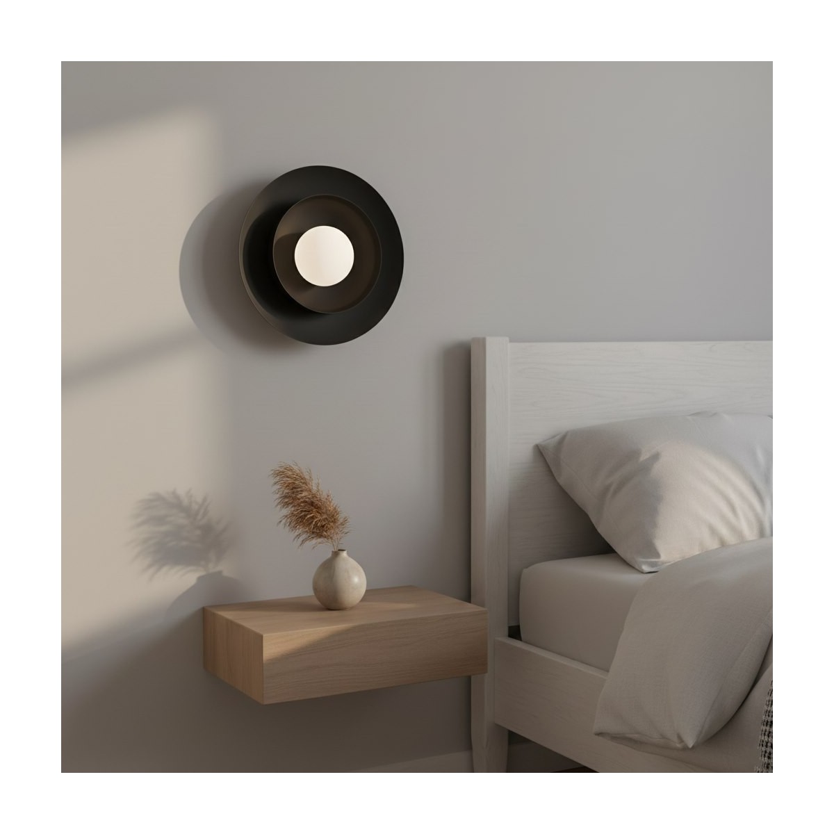 Emibig POPPI K1 BL BLACK EM1522/K1 kolor czarny z kategorii kinkiety