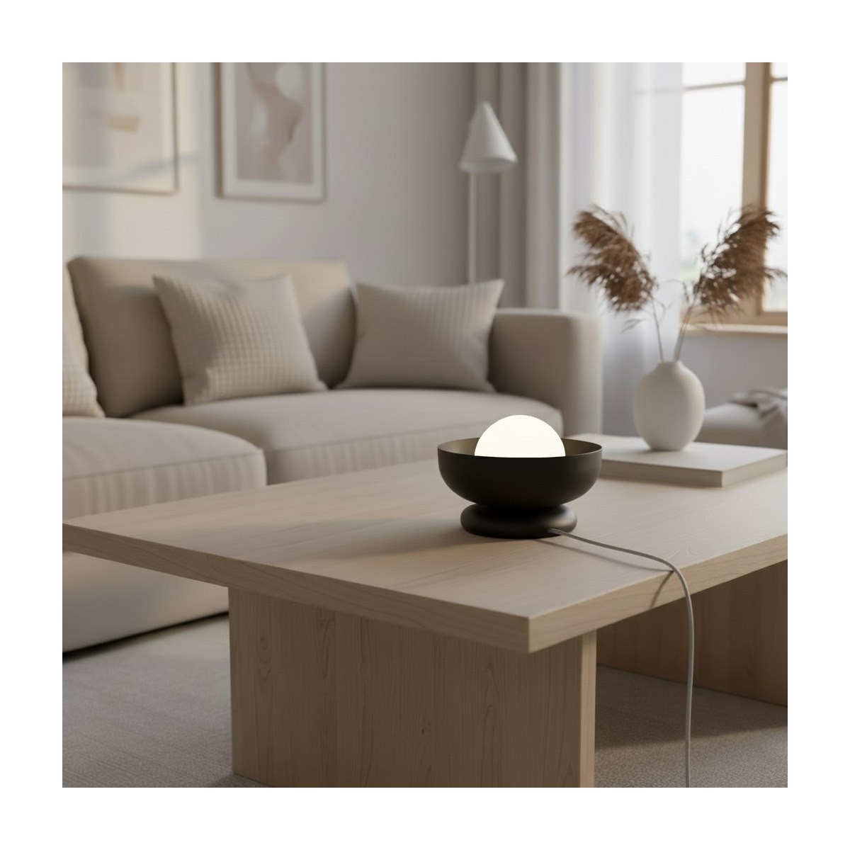 Emibig OZZY LN1 BLACK EM1515/LN1 kolor czarny z kategorii lampki biurkowe