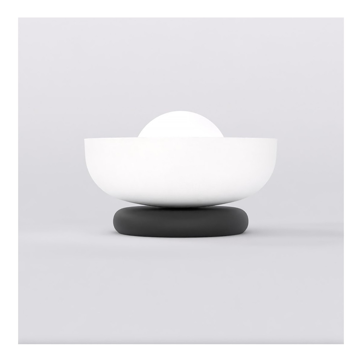 Emibig OZZY LN1 BL WHITE EM1516/LN1 kolor czarny z kategorii lampki biurkowe