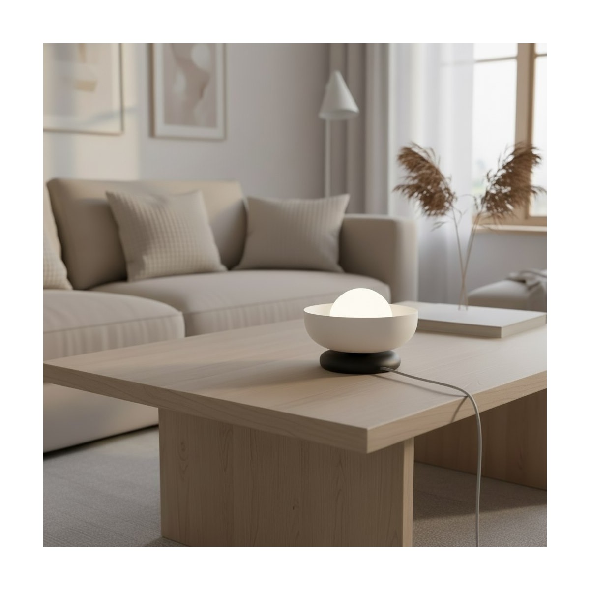 Emibig OZZY LN1 BL WHITE EM1516/LN1 kolor czarny z kategorii lampki biurkowe