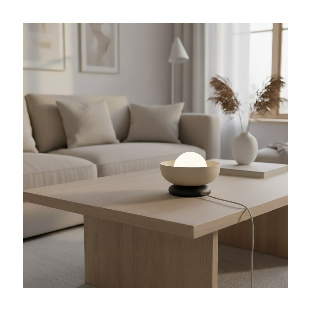 Emibig OZZY LN1 BL MOKKA EM1517/LN1 kolor czarny z kategorii lampki biurkowe