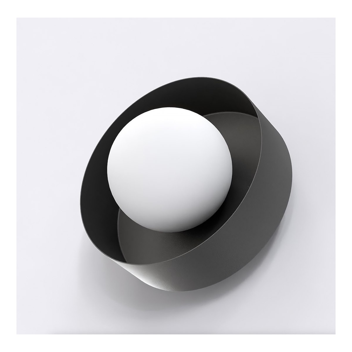 Emibig LULU K1 BLACK EM1536/K1 kolor czarny z kategorii kinkiety