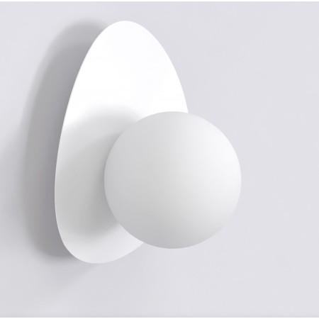 Emibig OVO K1 WHITE EM1528/K1 kolor biały z kategorii kinkiety