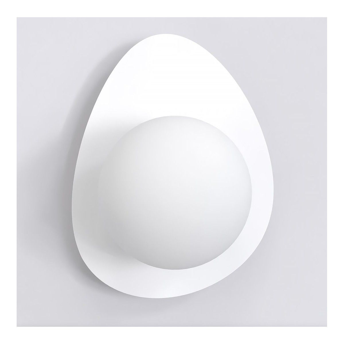 Emibig OVO K1 WHITE EM1528/K1 kolor biały z kategorii kinkiety