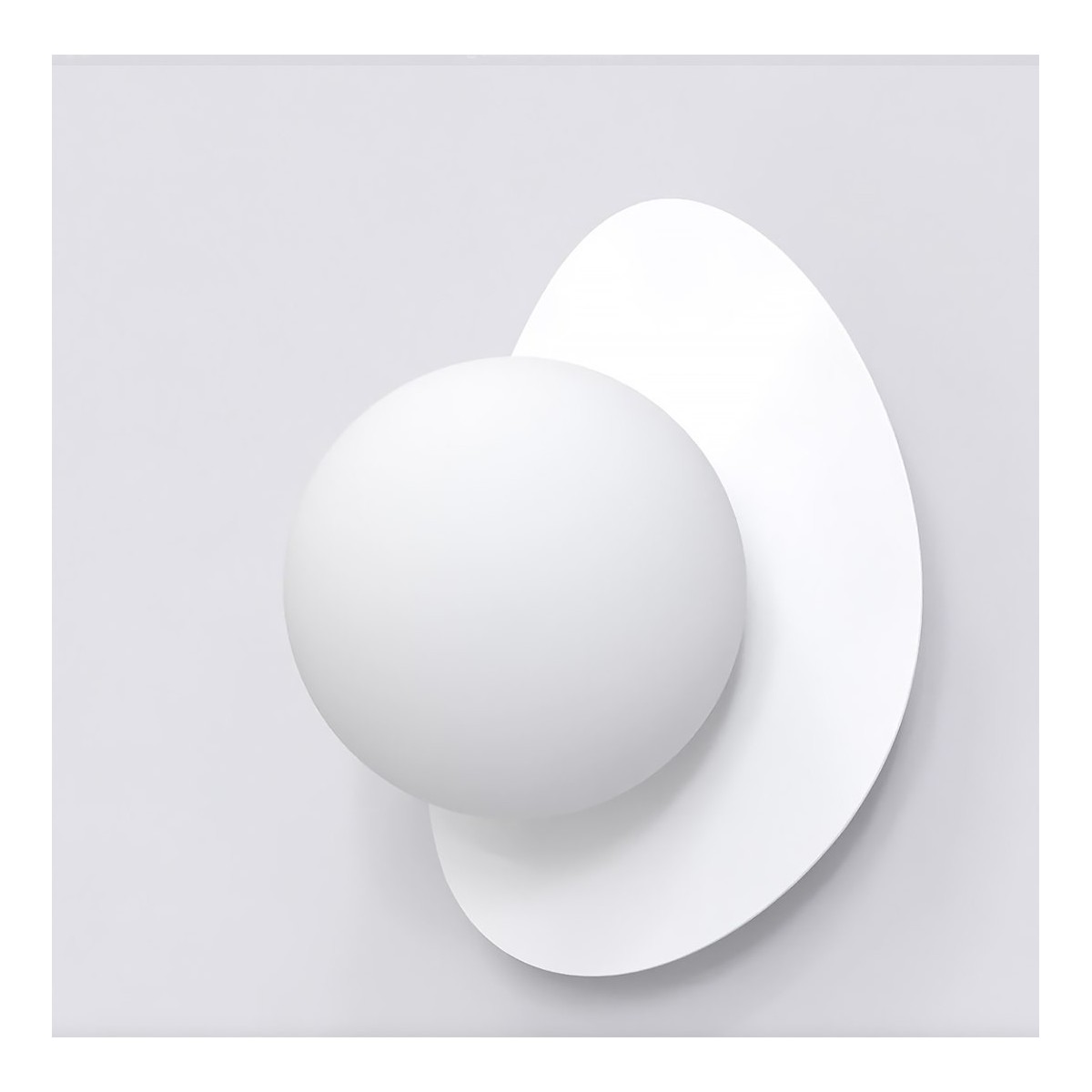 Emibig OVO K1 WHITE EM1528/K1 kolor biały z kategorii kinkiety