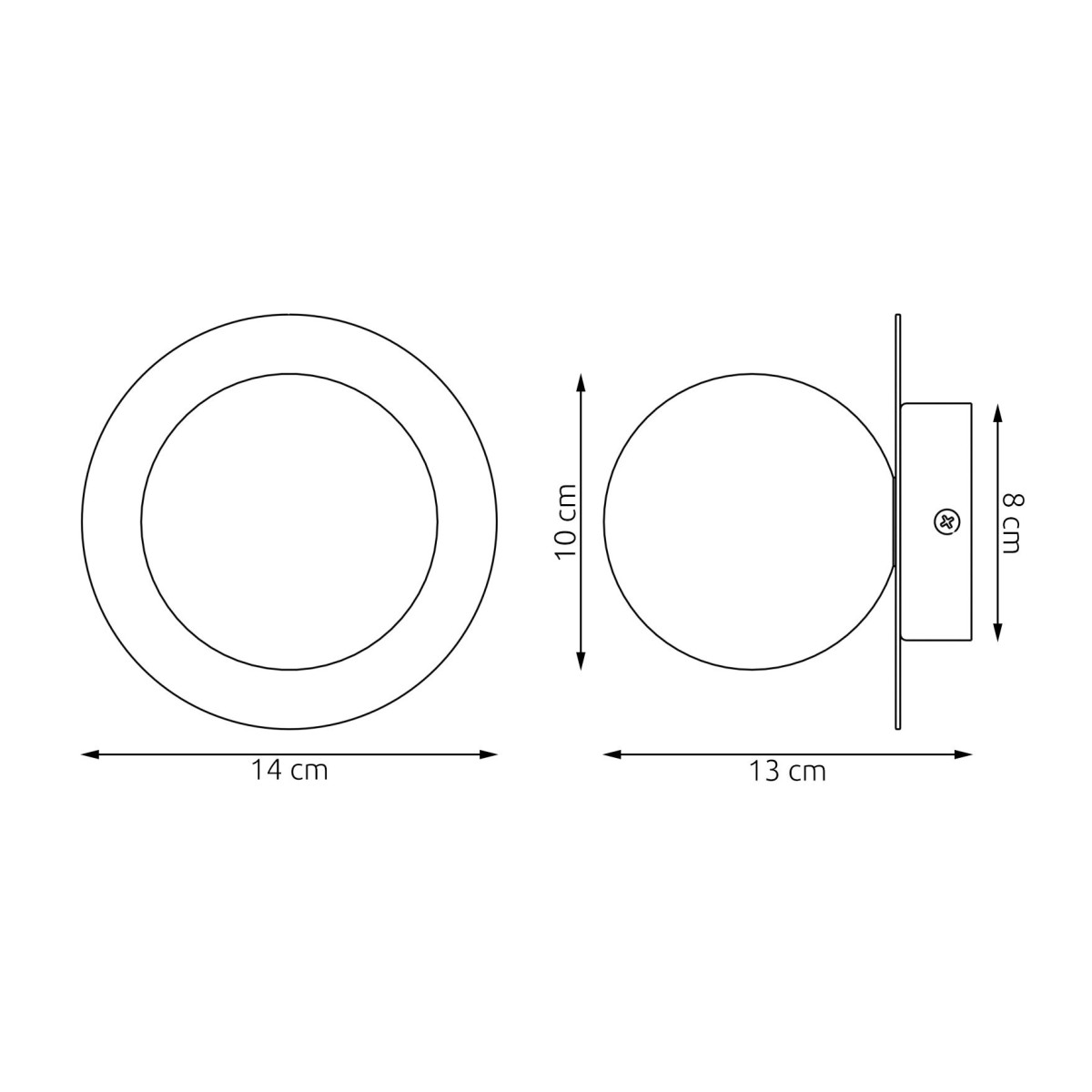 Emibig AMERICANA K1 ORANGE EM1557/K1 kolor pomarańczowy z kategorii kinkiety