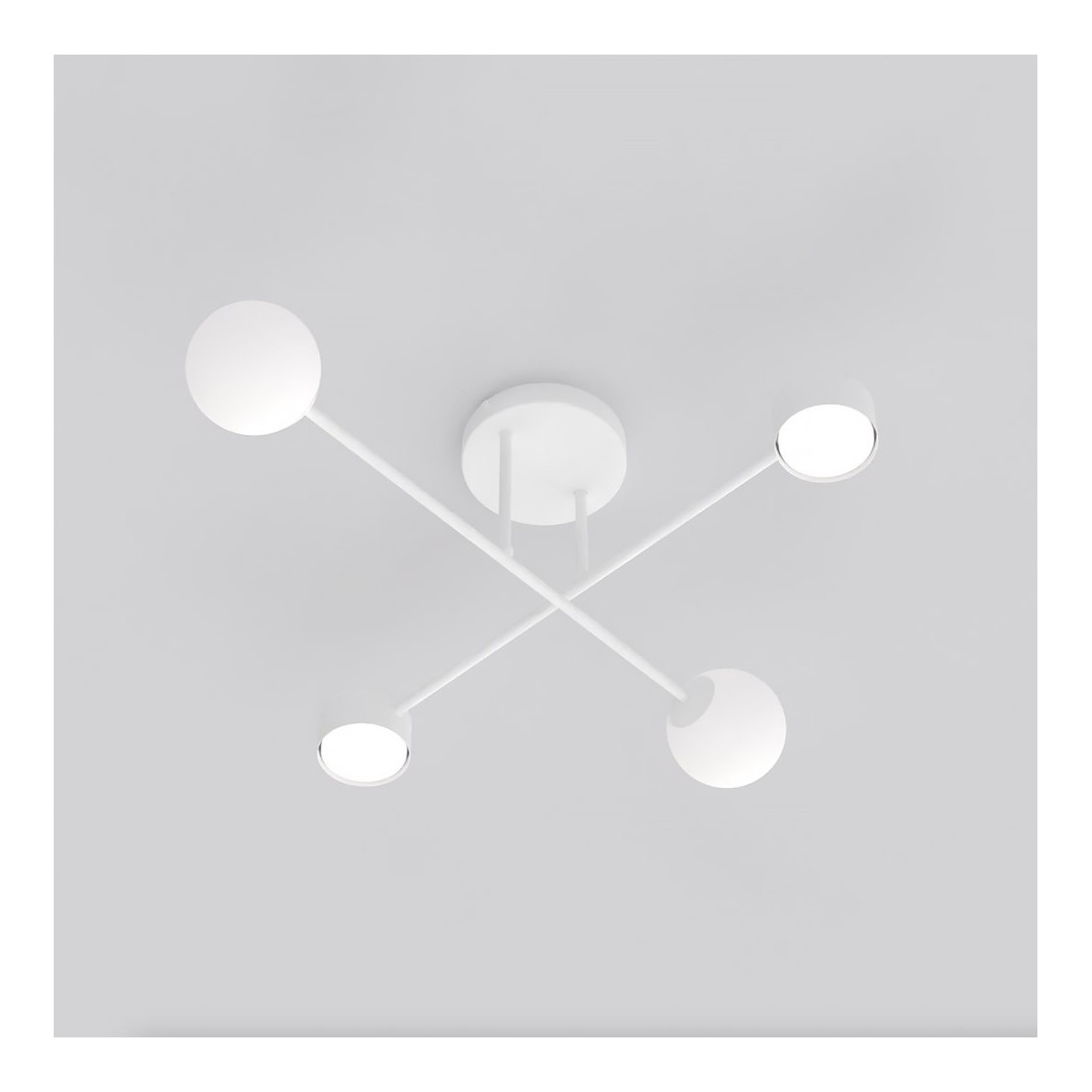 Emibig HOLON 4 WHITE EM1559/4 kolor biały z kategorii lampy sufitowe