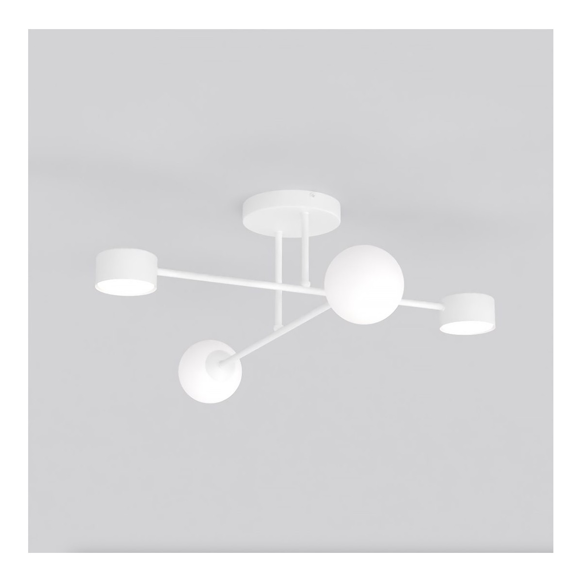 Emibig HOLON 4 WHITE EM1559/4 kolor biały z kategorii lampy sufitowe