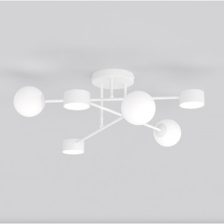 Emibig HOLON 6 WHITE EM1559/6 kolor biały z kategorii lampy sufitowe