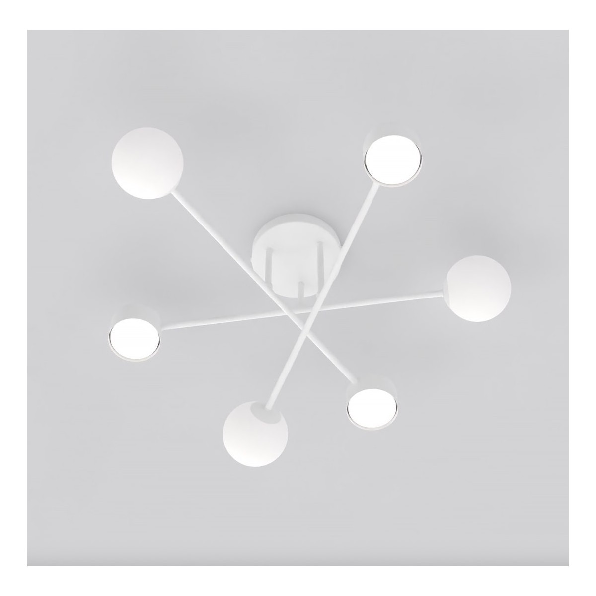 Emibig HOLON 6 WHITE EM1559/6 kolor biały z kategorii lampy sufitowe