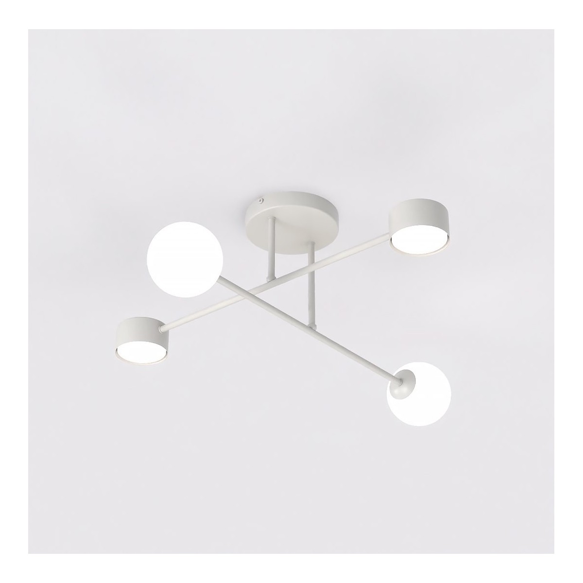 Emibig HOLON 4 GRAY EM1560/4 kolor szary z kategorii lampy sufitowe